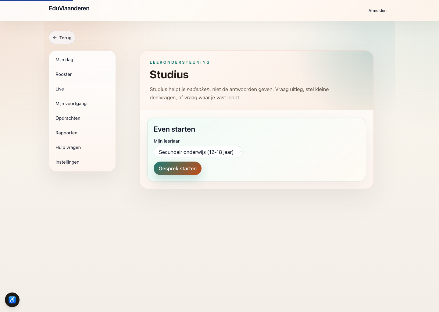 Studius conversation